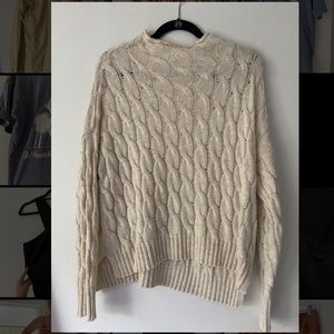 Cream Knit Sweater